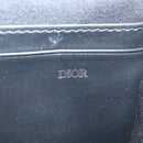 Christian Dior Trotter Canvas Shoulder Bag Navy Silver Auth 121172M-21