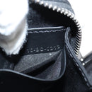 Christian Dior Trotter Canvas Shoulder Bag Navy Silver Auth 121172M-11