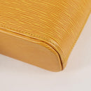 LOUIS VUITTON Epi Vavin PM Tote Bag SPO 2way Yellow LV Auth 121180V-16