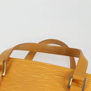 LOUIS VUITTON Epi Vavin PM Tote Bag SPO 2way Yellow LV Auth 121180V-8