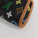 LOUIS VUITTON Monogram Multicolor Shirley Shoulder Bag Black M40050 Auth 121182V-16