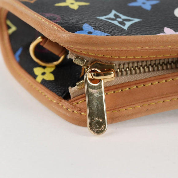 LOUIS VUITTON Monogram Multicolor Shirley Shoulder Bag Black M40050 Auth 121182SAV