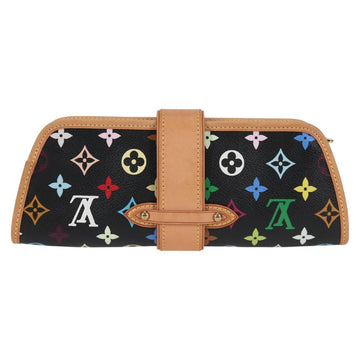 LOUIS VUITTON Monogram Multicolor Shirley Shoulder Bag Black M40050 Auth 121182V - 0