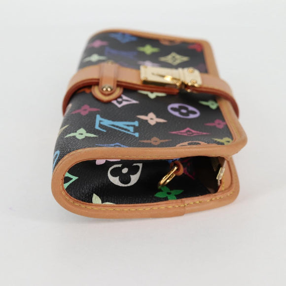 LOUIS VUITTON Monogram Multicolor Shirley Shoulder Bag Black M40050 Auth 121182SAV