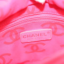 CHANEL Medium Cambon Line Tote Bag Leather Black Silver CC Auth 121183V-18