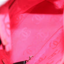 CHANEL Medium Cambon Line Tote Bag Leather Black Silver CC Auth 121183V-10