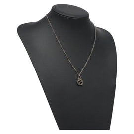 GUCCI Necklace metal Silver Auth 121186