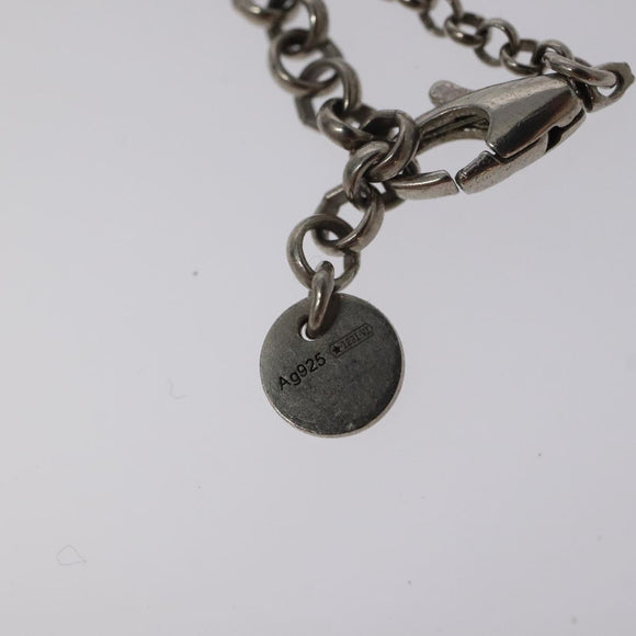 GUCCI Necklace metal Silver Auth 121186