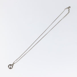 GUCCI Necklace metal Silver Auth 121186 - 0