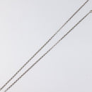 GUCCI Necklace metal Silver Auth 121186-5