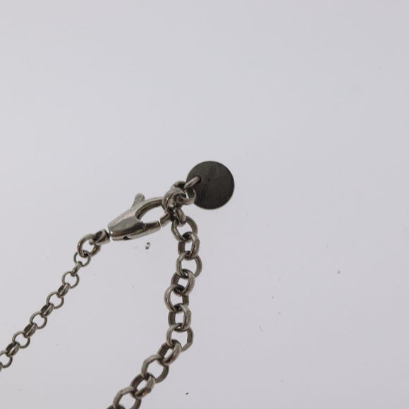 GUCCI Necklace metal Silver Auth 121186