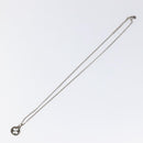 GUCCI Necklace metal Silver Auth 121186-8