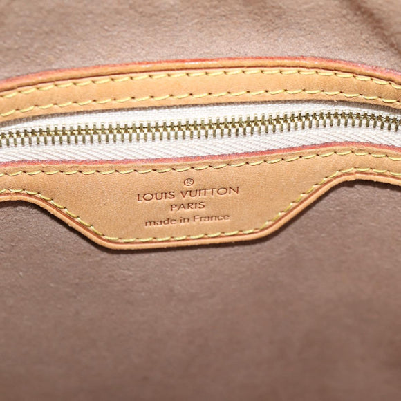 LOUIS VUITTON Monogram Multicolor Annie MM Bag Black M40308 LV Auth 121188V