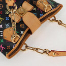 LOUIS VUITTON Monogram Multicolor Annie MM Bag Black M40308 LV Auth 121188V-6