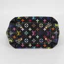 LOUIS VUITTON Monogram Multicolor Annie MM Bag Black M40308 LV Auth 121188V-5