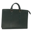 LOUIS VUITTON Taiga Porte Documents Rozan Bag Ardoise M30052 LV Auth 121200-1