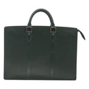 LOUIS VUITTON Taiga Porte Documents Rozan Bag Ardoise M30052 LV Auth 121200-13