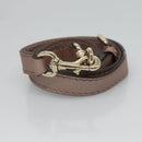 GUCCI Micro GG Supreme Guccissima Bag Leather 2way Pink Gold 247902 Auth 121204-22