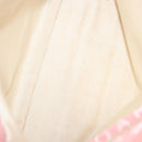 BVLGARI Hand Bag Canvas Pink Silver Auth 121218-11