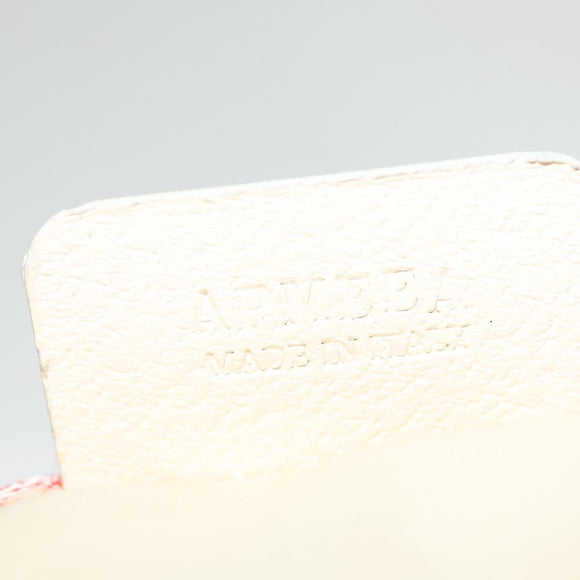 BVLGARI Hand Bag Canvas Pink Silver Auth 121218