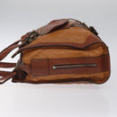Chloe Tote Bag Leather Brown Auth 121219-4