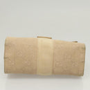 GUCCI GG Canvas Pouch Beige Auth 121227-6