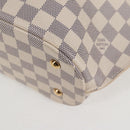LOUIS VUITTON Damier Azur Giroratta Hand Bag N41579 LV Auth 121229M-14