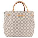 LOUIS VUITTON Damier Azur Giroratta Hand Bag N41579 LV Auth 121229M-2