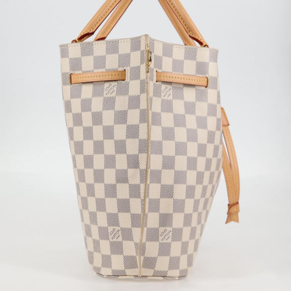 LOUIS VUITTON Damier Azur Giroratta Hand Bag N41579 LV Auth 121229M