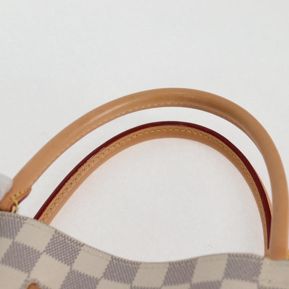 LOUIS VUITTON Damier Azur Giroratta Hand Bag N41579 LV Auth 121229M