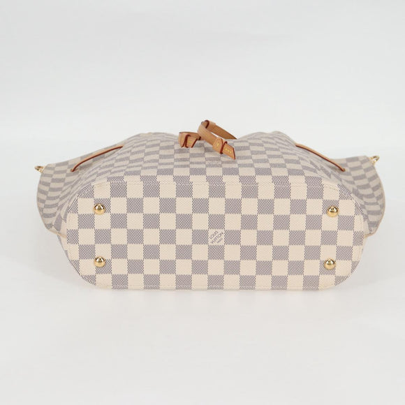 LOUIS VUITTON Damier Azur Giroratta Hand Bag N41579 LV Auth 121229M