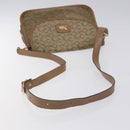 CELINE C Sulky Shoulder Bag Coated Canvas Beige gold Auth 121230-7