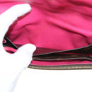 LOUIS VUITTON Monogram Portefeuille Emilie Wallet Pink M60697 LV Auth 121244-18