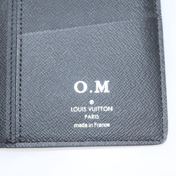 LOUIS VUITTON Damier Graphite Portefeuille Ron Long Wallet N62227 LV Auth 121246