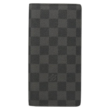 LOUIS VUITTON Damier Graphite Portefeuille Ron Long Wallet N62227 LV Auth 121246 - 0