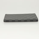 LOUIS VUITTON Damier Graphite Portefeuille Ron Langbörse N62227 LV Auth 121246-4