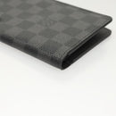 LOUIS VUITTON Damier Graphite Portefeuille Ron Long Wallet N62227 LV Auth 121246-7