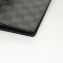 LOUIS VUITTON Damier Graphite Portefeuille Ron Long Wallet N62227 LV Auth 121246-14