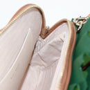 kate spade Glamwich 3D Sandwich Shoulder Bag Leather Brown Gold Auth 121253M-23