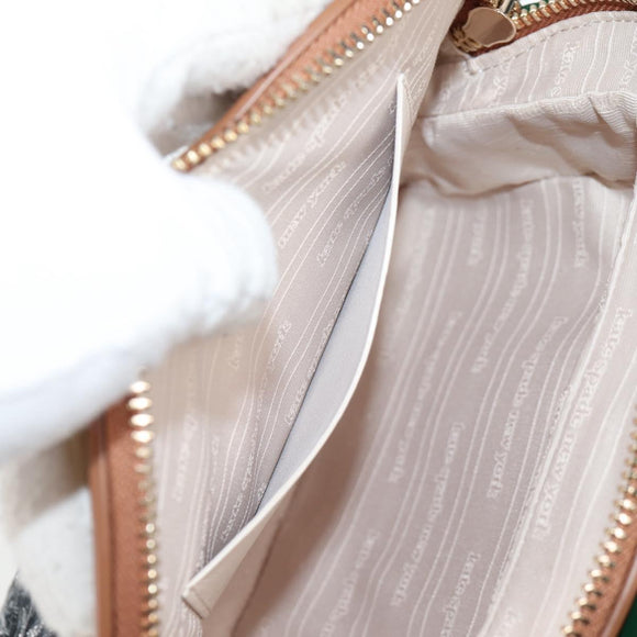 kate spade Glamwich 3D Sandwich Shoulder Bag Leather Brown Gold Auth 121253M