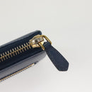 PRADA Long Wallet Safiano leather Blue Auth 121255-7