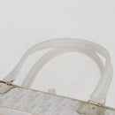 Christian Dior Medium Classic Bowling Bag Bag Leather White Gold Auth 121262M-8