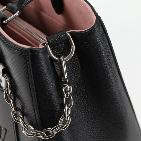 LOUIS VUITTON Epi Marel Tote BB Hand Bag Black M59952 LV Auth 121263M