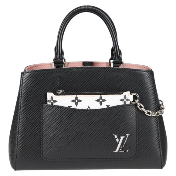 LOUIS VUITTON Epi Marel Tote BB Hand Bag Black M59952 LV Auth 121263M