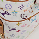 LOUIS VUITTON Monogram Multicolor Rita Bag 2way White M40125 LV Auth 121279V-16