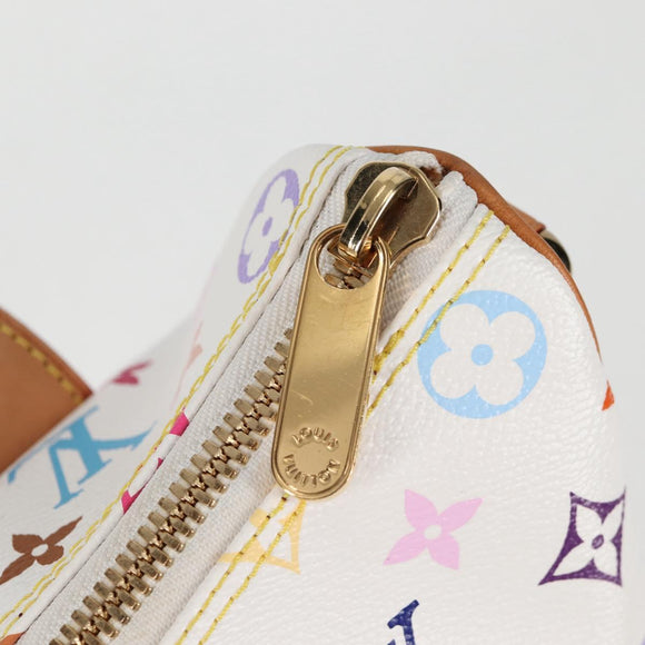 LOUIS VUITTON Monogram Multicolor Rita Bag 2way White M40125 LV Auth 121279V