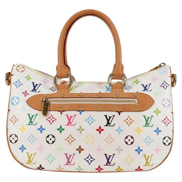 LOUIS VUITTON Monogram Multicolor Rita Bag 2way White M40125 LV Auth 121279V - 0