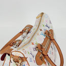 LOUIS VUITTON Monogram Multicolor Rita Bag 2way White M40125 LV Auth 121279V-6