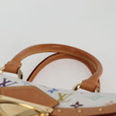 LOUIS VUITTON Monogram Multicolor Rita Bag 2way White M40125 LV Auth 121279V-14