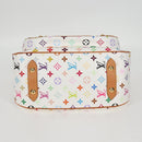 LOUIS VUITTON Monogram Multicolor Rita Bag 2way White M40125 LV Auth 121279V-5